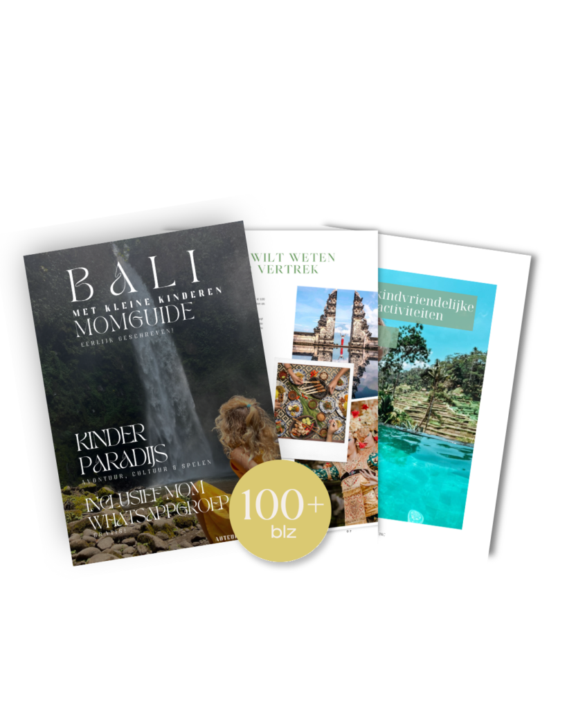 Rondreis Bali met kleine kinderen gids