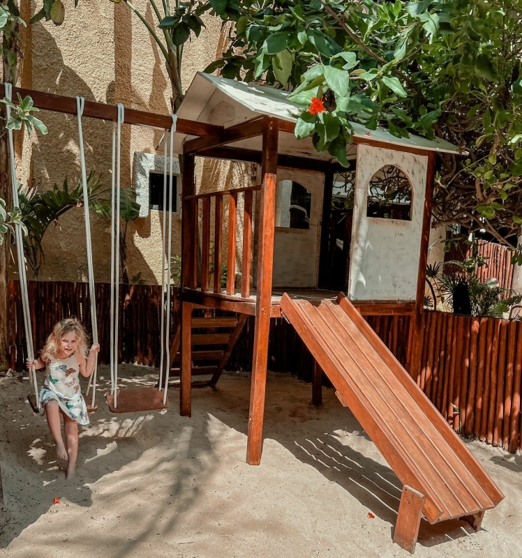 Playa del Carmen Mexico activiteiten met kinderen en baby